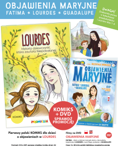 Komiks Lourdes + DVD Objawienia Maryjne