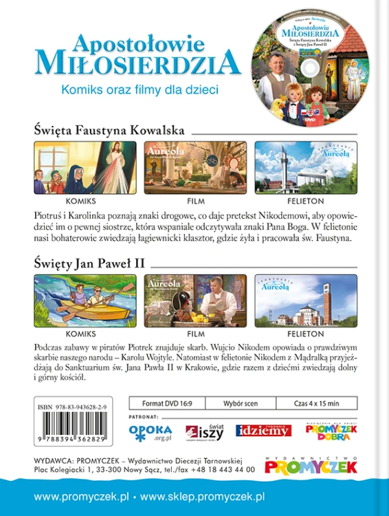 Apostołowie Miłosierdzia komiks+ filmy Aureola
